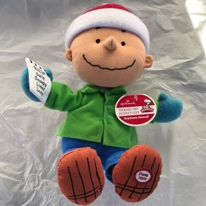 Peanuts Christmas plush.  Hallmark 2011.  No sound.  Very good condition
